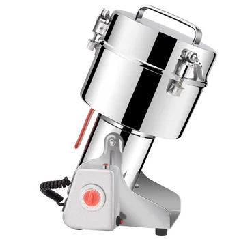 

2000g Antlers Grinder Swing Type Chinese Medicine Grinder Laboratory Mill Portable Medicine Grinder Pulverizer