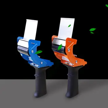 

Heavy Duty Portable Sealing Tape Gun Dispenser Packaging Machine Cutter Handheld Packer Holder Random Color for store market