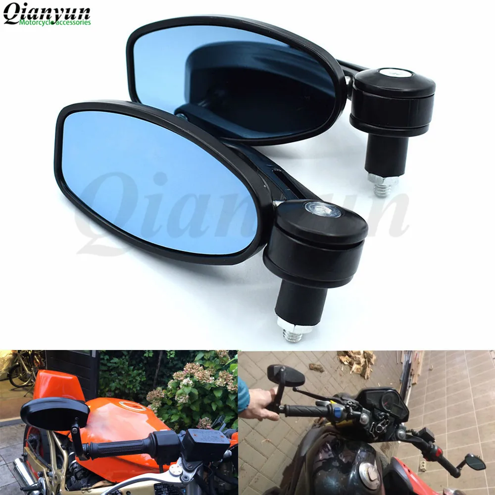 

Motorcycle rearview side mirrors handle bar end 7/8" 22mm Universal for BMW F800GS F800R F800GT F800ST F800S F700GS F650GS
