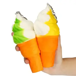 Оптовая доставка Squeeze мороженое замедлить рост стрейч телефон ремешок облегчить выход игрушка в подарок S3MAY30