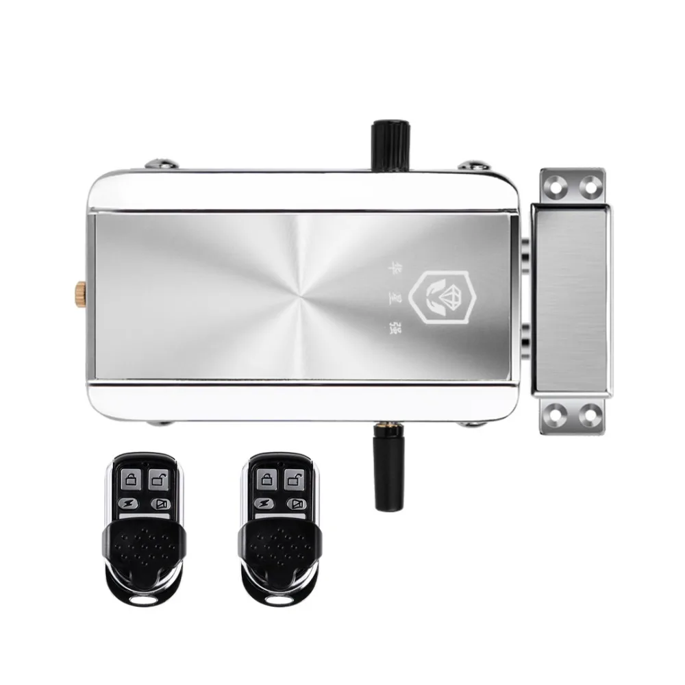 Remote Control Door Lock Wireless Lock Anti-theft Lock Automatically Intelligence Household for Home Apartment Remote Control Door Lock Wireless Lock Anti-theft Lock Automatically Intelligence Household for Home Apartment