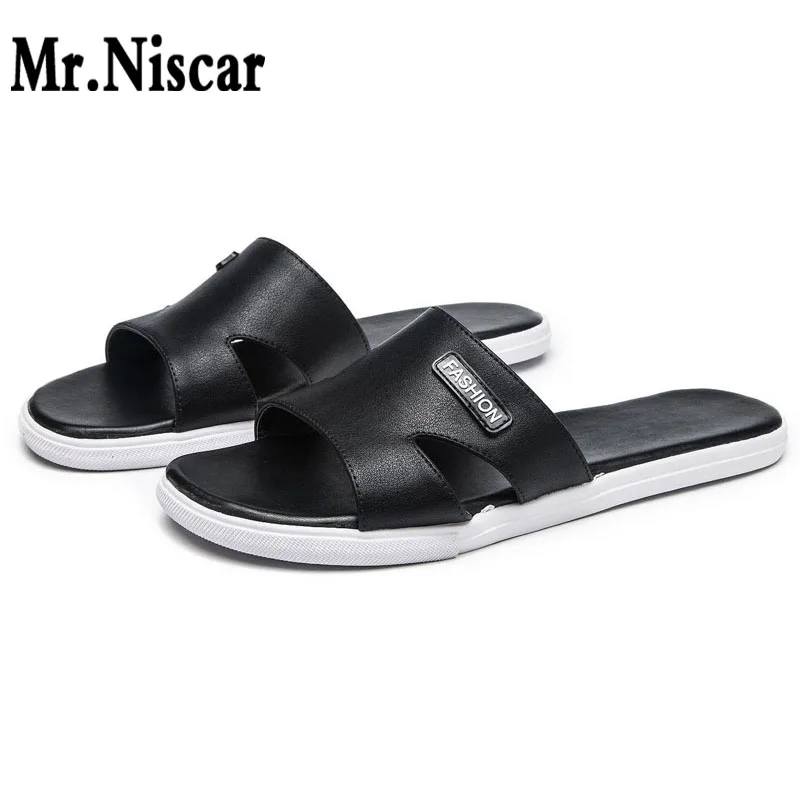 

Spring Summer Plus Size Slippers Unisex Couple Slides Women Indoor House Shoes Outdoor Beach Rubber Sole Sandals Slippers Black