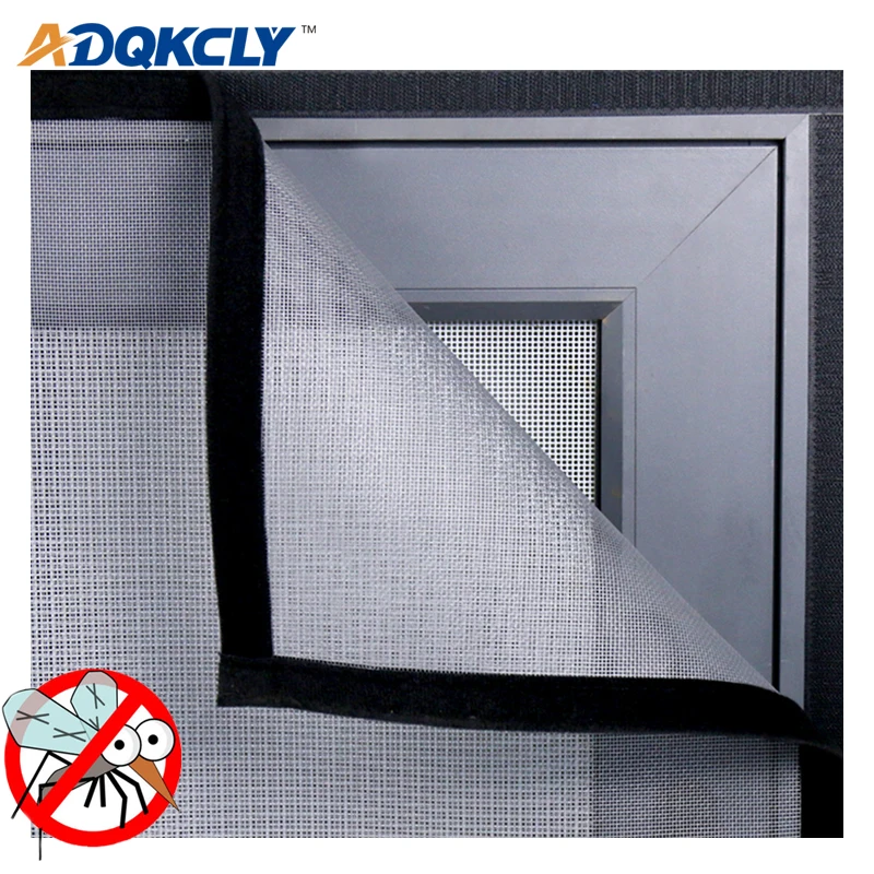 ADQKCLY DIY москитная сетка для окна из полиэстера против комаров с волшебной