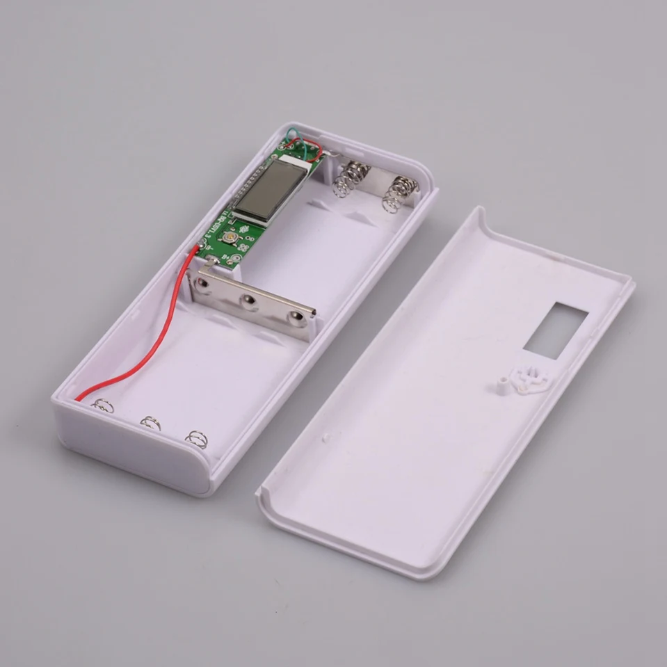 (No Battery)icoque 5V Dual USB 18650 Power Bank Box Mobile Phone Charger DIY Shell Case Pover Bank For xiaomi iPhone Poverbank (13)