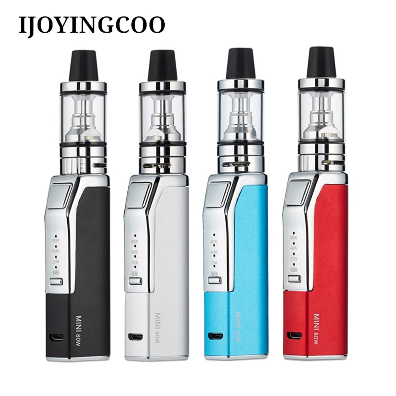 

Electronic Cigarette MINI 80W Kit E-Cigarette With 1300mAh Battery 2.0ml Atomizer 0.35 ohm Coil Vape Pen Suitable 0.2-0.4 ohm
