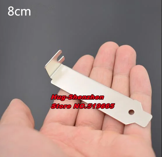 200pcs Half size Cover Bracket Short PCI Expansion Card Slot Cover Filler PCI Blank Low Profile Bracket for Computer Case 2U