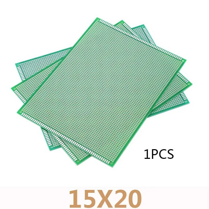 

1pcs 15*20cm Double Side Prototype Glass Fiber Board PCB Universal Board Circuit Protoboard