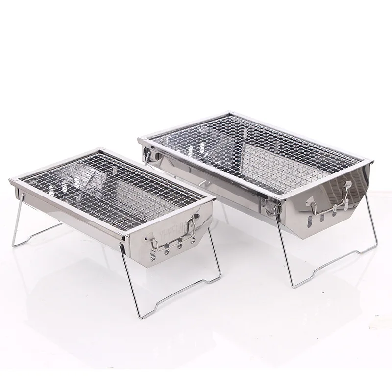 8816 stainless steel grill home outdoor portable charcoal grill home