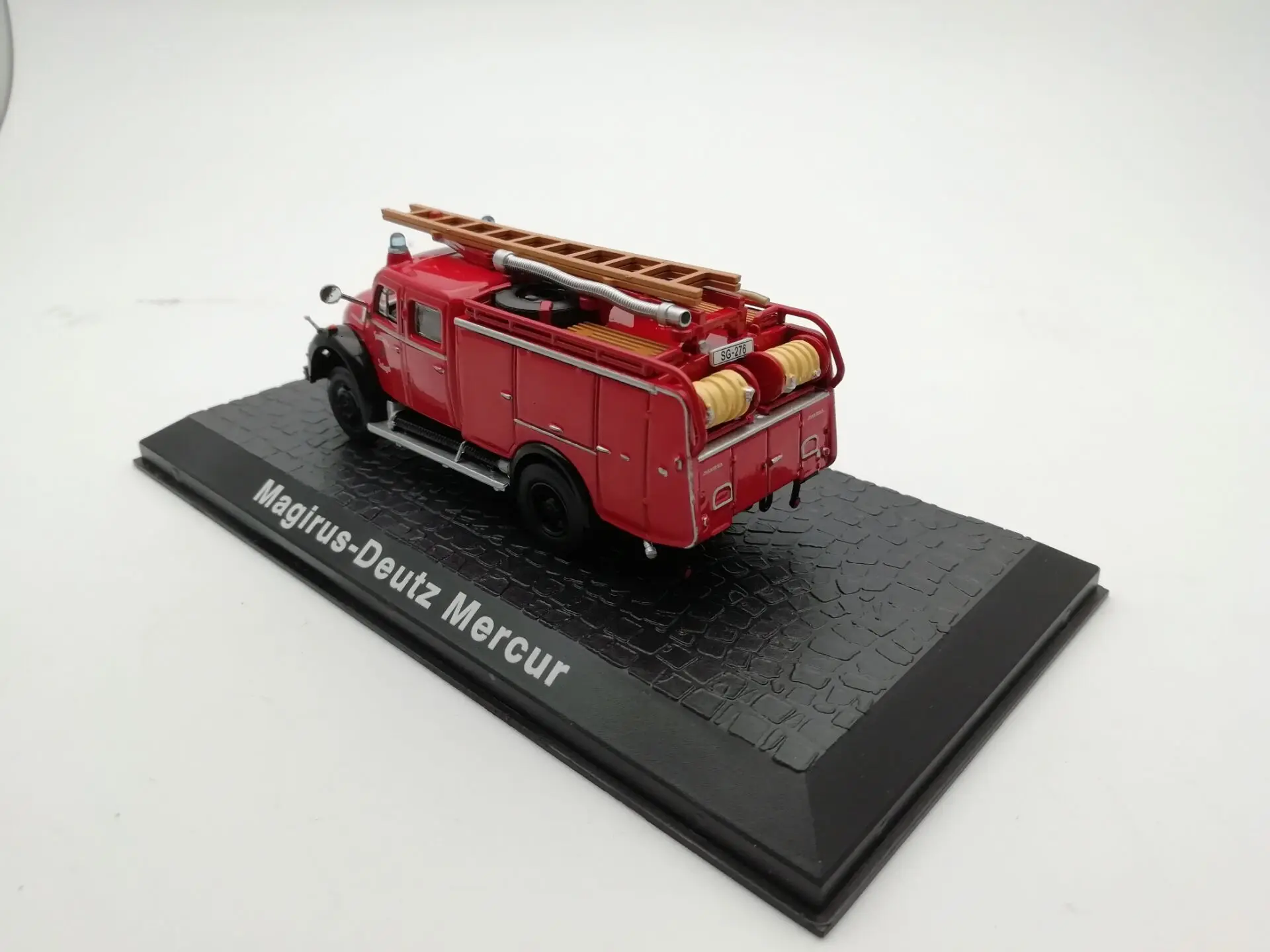 A tlas 1:72 Magirus Deutz Mercur огонь двигатель бутик сплав автомобиль игрушки для детей
