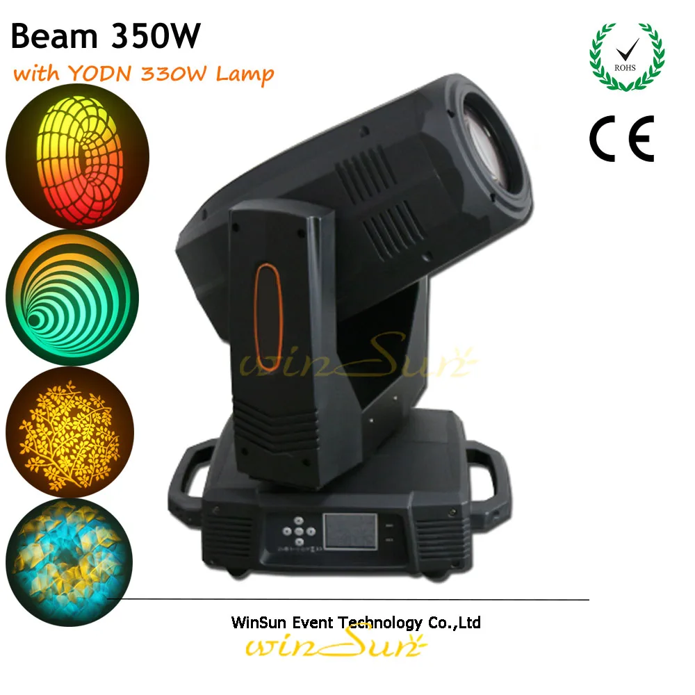 

Rotating 3D Gobo Amazing New Beam Spot Gobo 330W 15R Moving Heads Cabezas Movils