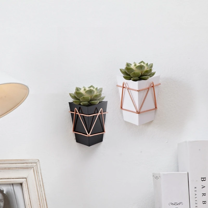 

High Quality Modern Flower Pots Holder Home Garden Succulent Plants Decorations Nordic Style AUG-24A