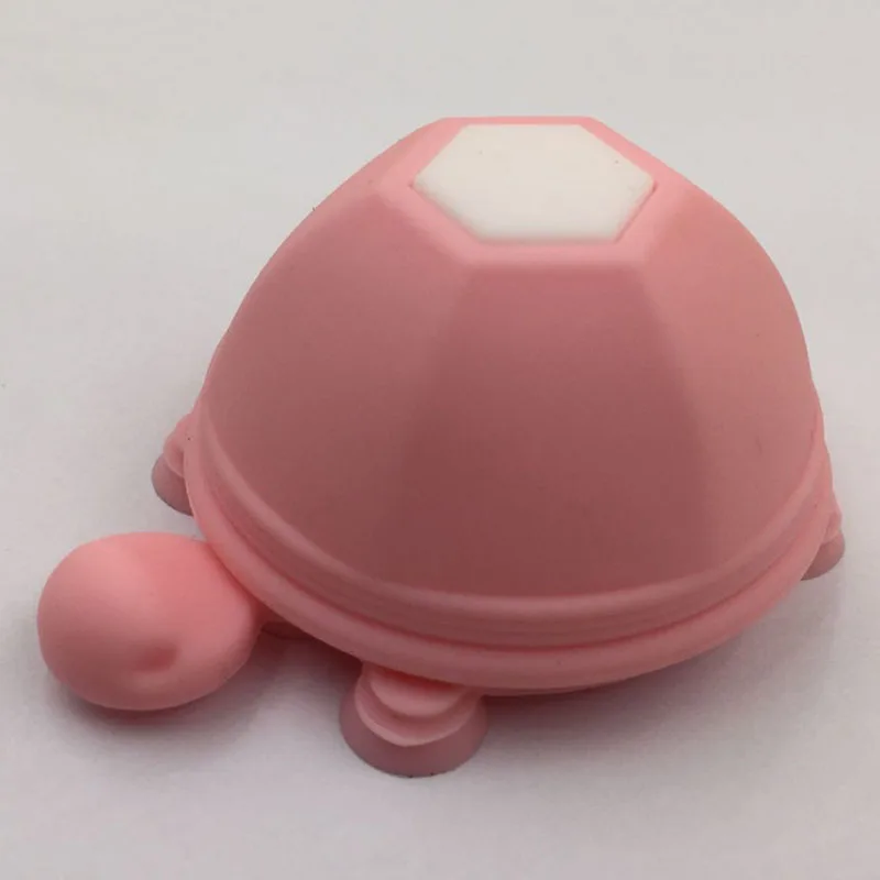 Универсальные наушники в форме черепахи, устройство для сматывания кабеля, органайзер, силиконовый Противоскользящий держатель для телефона, подставка GDeals - Цвет: Розовый
