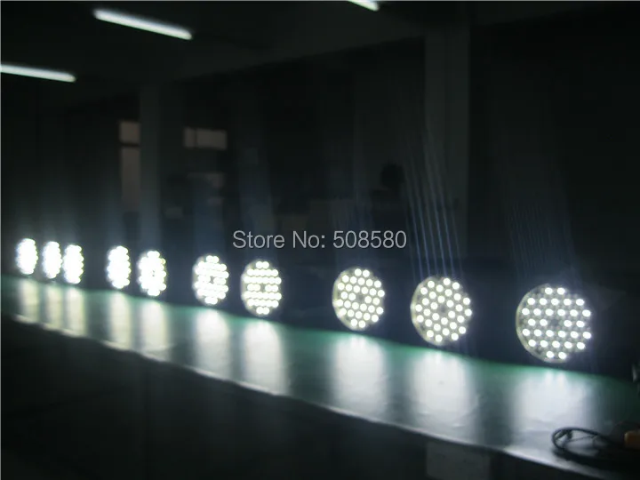 4 шт./лот, литой алюминий светодиодный фонарь для улицы свет сценический прожектор размытого света x 3 Вт RGB водостойкие 120 оборудования бар