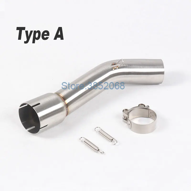 

Echappement Moto Universel Akrapovic Moto Exhaust Motorbike Muffler Escape Link Pipe Middle Pipe Fit for Fz1 Fz 1 FZ1N FZ1000