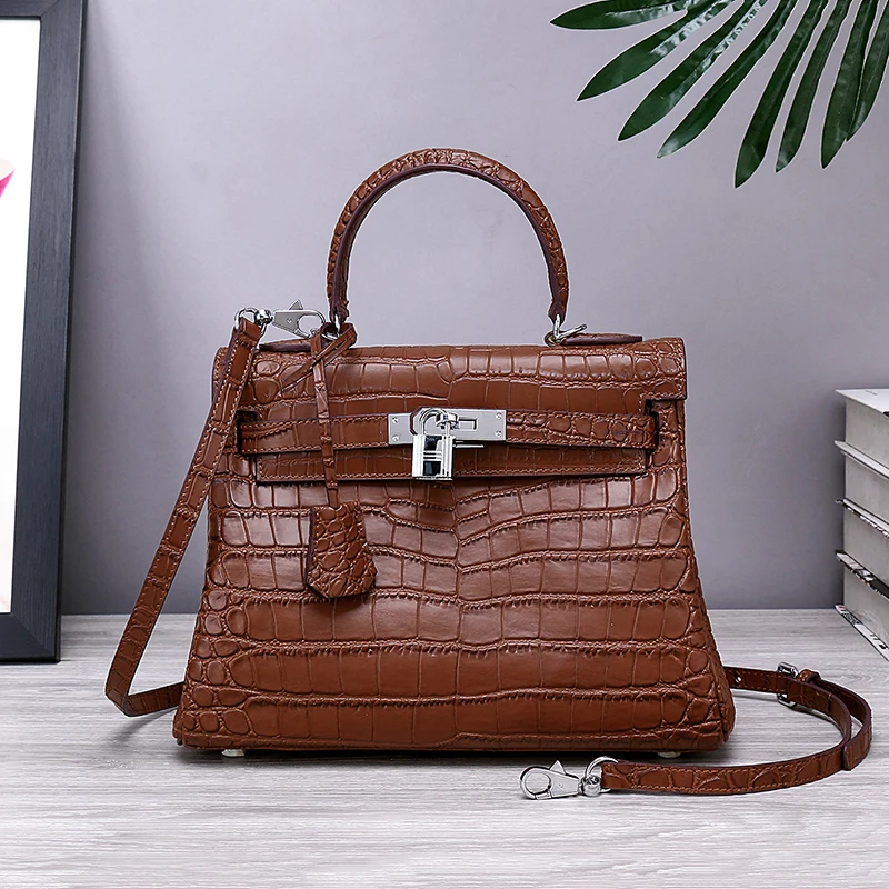 Crossboby Bag For Women Genuine Leather Fashion Ladies Shoulder Bag Designer Female Handbag Luxury Brand Girl Bag Bolsa Feminina