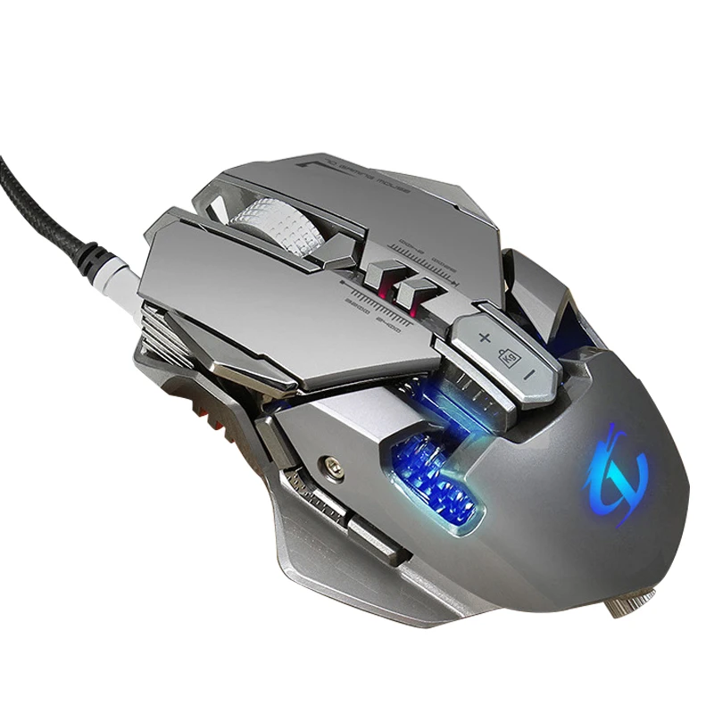 

BINYEAE 801 USB Gaming Mouse 12-dpi Adjustable Ergonomic Design for Desktop Computer Accessories Programmable Mouse Gamer lol PC