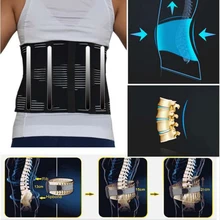 Ортопедический Корсет унисекс для поясницы, грыжа, фиксатор диска, Fajas Ortopedicas, поддерживающий корсет для поясничного отдела позвоночника, пояс для спины