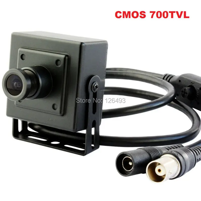 Бесплатная доставка Крытый видеонаблюдения безопасности cmos700tvl Мини CCD Камера с 3.6 мм объектив, можно установить в Банкомат банка