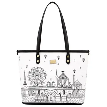 

Brand Fashion Casual Women Shoulder Bags Crocodile Handbag PU Leather Female Big Tote Bag Ladies Hand Bags SS0158