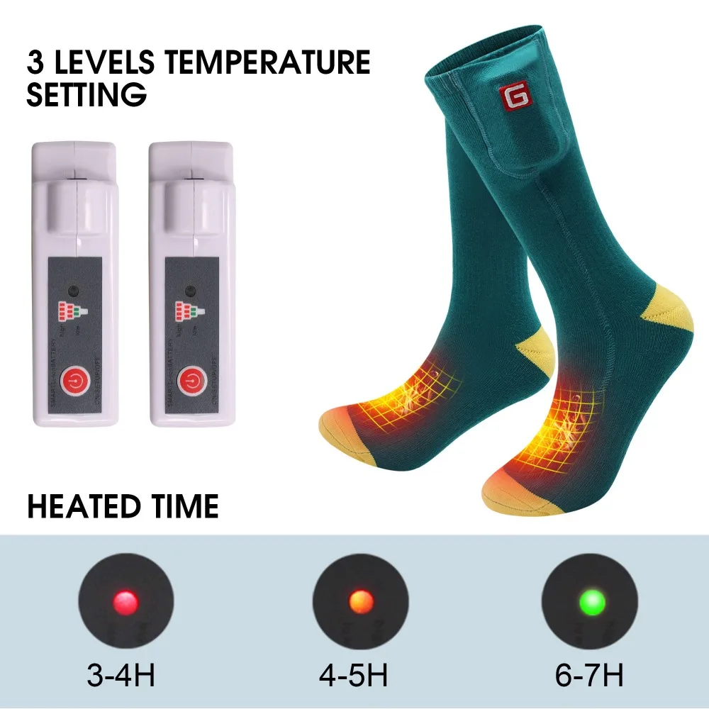 Chaussettes Rechargeables pour Hommes et Femmes Antilog Chaussettes chauffantes