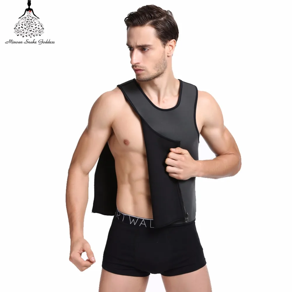 Slimming Vest Neoprene Shaper Men Slimming Belt Body Shaper Corset