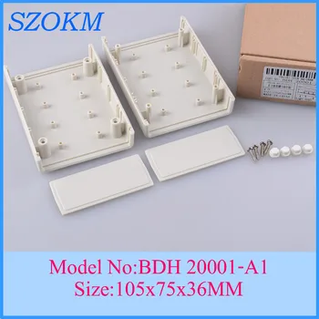 

20 pcs/lot project case plastic electronics enclosure plastic project box plastic boxes electronics enclosure 105X75X36 MM