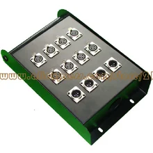 ; 12 сигнала путь этап распределительная коробка Стадия змея кабельного многоканального аудио кабель распределительная коробка