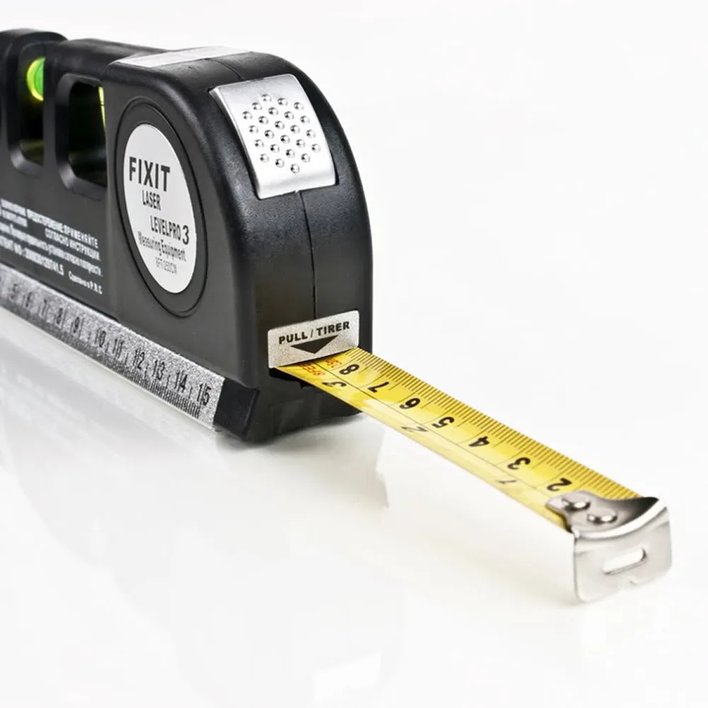 

Hot Search Accurate Multipurpose Laser Level Lever Cross Projects Horizontal Vertical Laser Light Beam Measure Tape