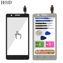 

5.0" For Lenovo A536 536 Touch Screen Panel Digitizer Front Glass Lens Sensor Touchscreen Tools Adhesive + Screen Protector Gift