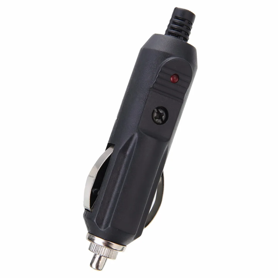 

1PCS 12V Car Charge 12V 24V Auto LED Male Cigarette Lighter Socket Plug Connector with Fuse 5A Car Accessory