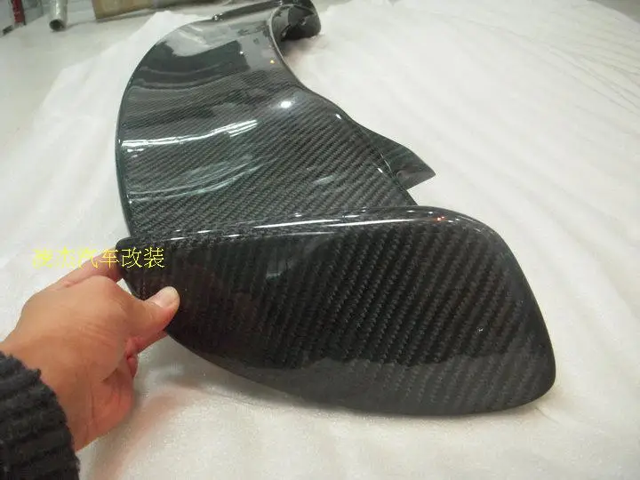 Задний спойлер из углеродного волокна для honda Fit GE6 GE8 MUGEN 2009 2013|rear wing|carbon fiber rear