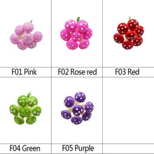 30pcs 2cm Mini Foam Mushroom Artificial Plant Flowers For Wedding Party Fungus Decoration DIY Gift Scrapbooking Craft Supplies