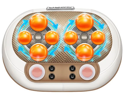 Full Body Massage Cushion Pillow Cervical Massager 4D Kneading Electric Vibrating Magnet Massager Shiatsu Shoulder Back Massage 