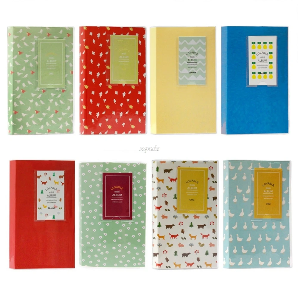 

Cute 84 Pockets Album Storage For Polaroid Film Mini Size Photo FujiFilm Instax Drop Ship