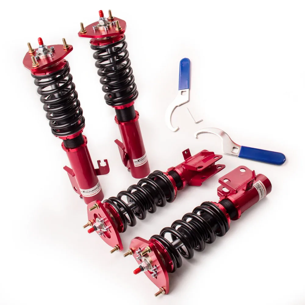 Adj Damper Height Coilover Suspension for Subaru Impreza WRX GC8 93 01