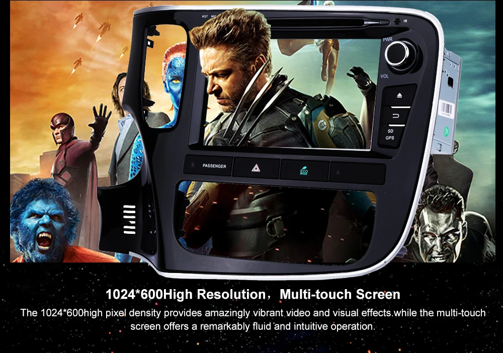 Sale 8" Android 8.1 Car DVD Player GPS Navi for Mitsubishi Outlander 2014-2016 Car 2 din radio multimedia 2Gb+32Gb quad core 64bit 22