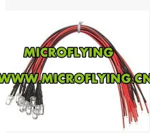 Red 5mm 12v prewired blinking led 2pcs