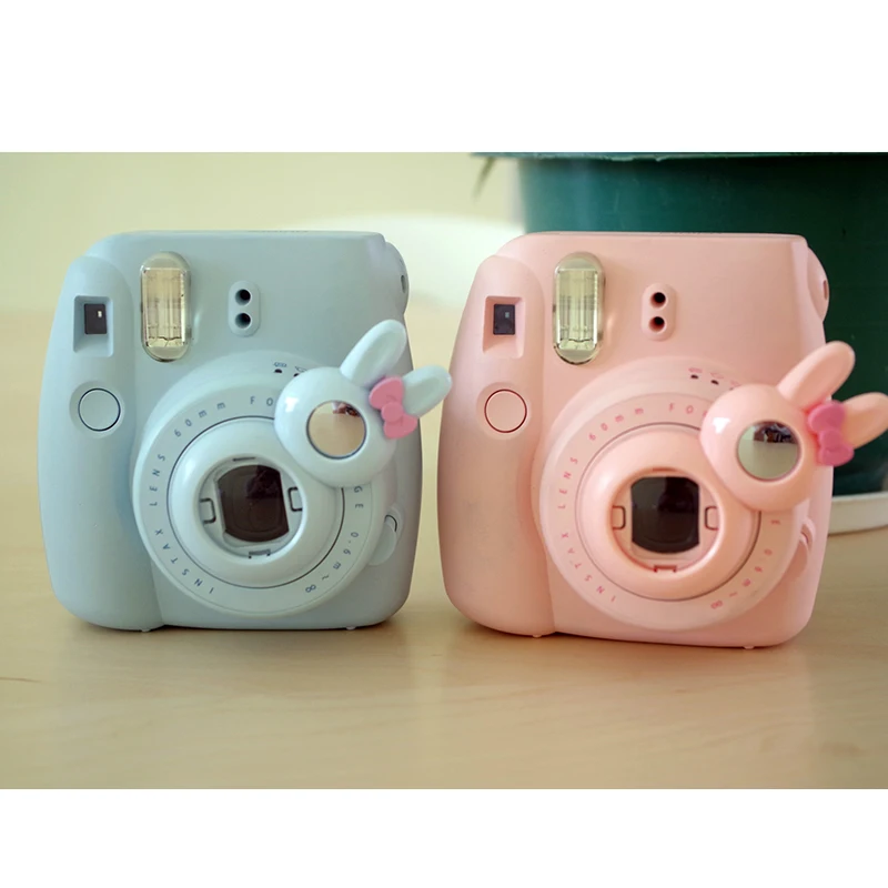 Cute Rabbit Close-up Lens Selfie Self Portrait Mirror For Fuji Fujifilm Instax Mini 7S88+ Instant Camera Accessories (4)