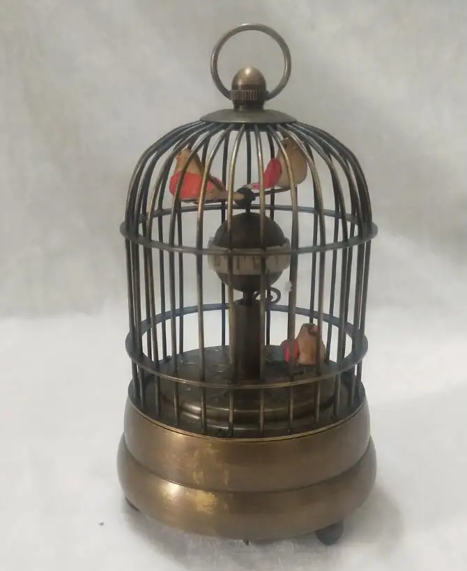 High 6/16CM Desk Clocks decorations home collection old Chinese antique