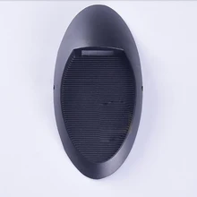 8 шт./лот Водонепроницаемый Открытый Ip65 Освещение Крытый светодиодный фонарик современный алюминиевый уличный забор сад балкон шлюз настенный светильник