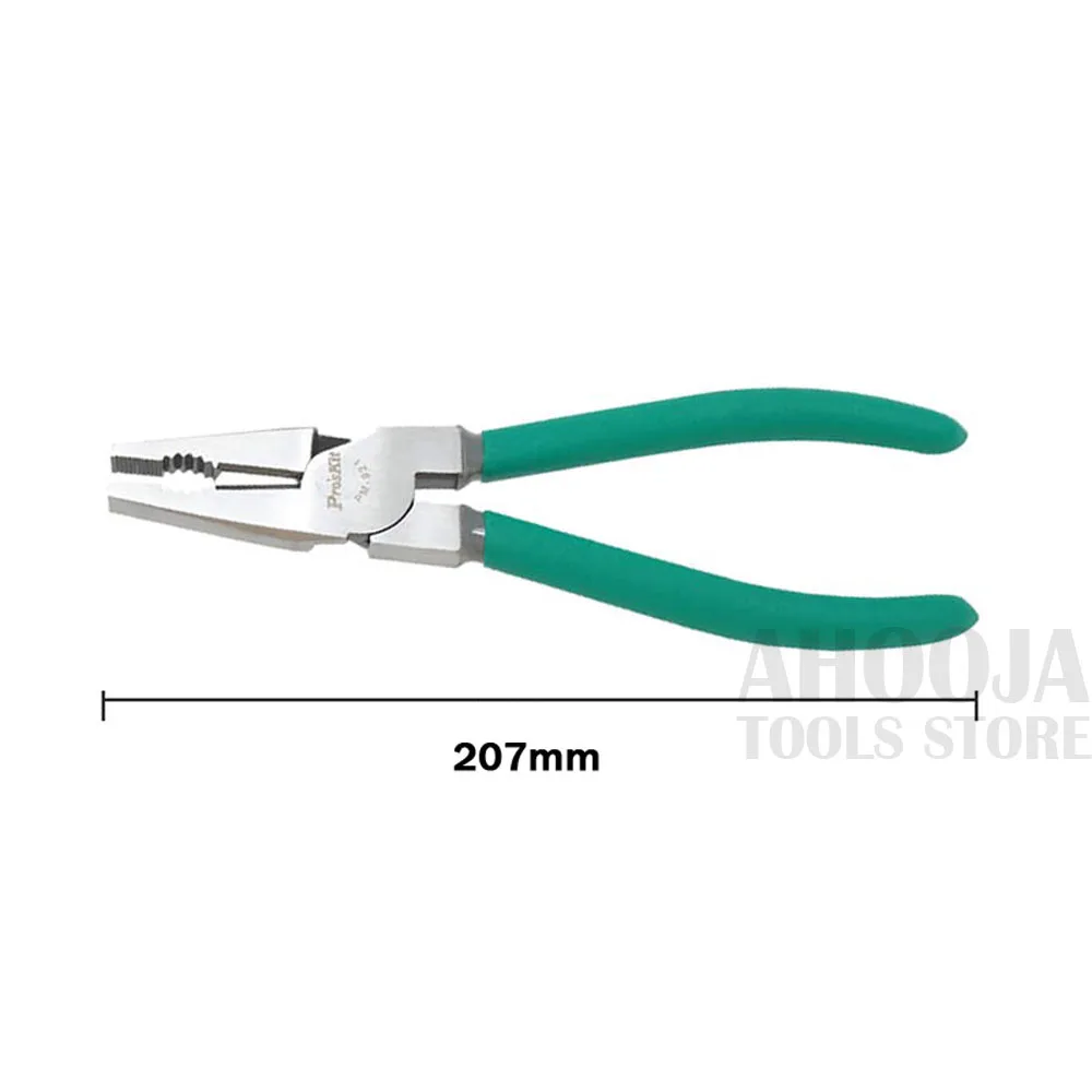 Pro'sKit 8 "Экономное использование стальной проволоки многофункциональные щипцы электрика провода зачистки многозуб плоскогубцы кабель
