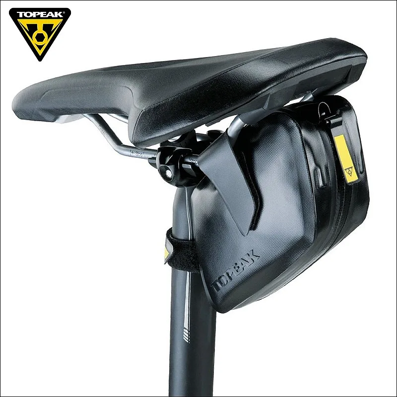 

Topeak TC2293B Waterproof DynaWedge Bike Seatpost Bag Strap Mount Saddle Bicycle Bag with Magic Strap Buckles Bike Pannier