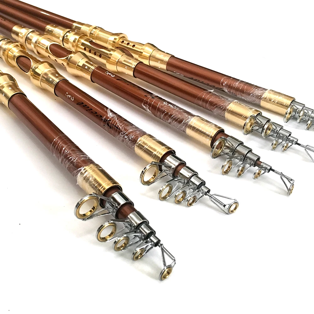 Top Quality Fishing Rod 99 Carbon Telescopic Rod Spinning Fishing