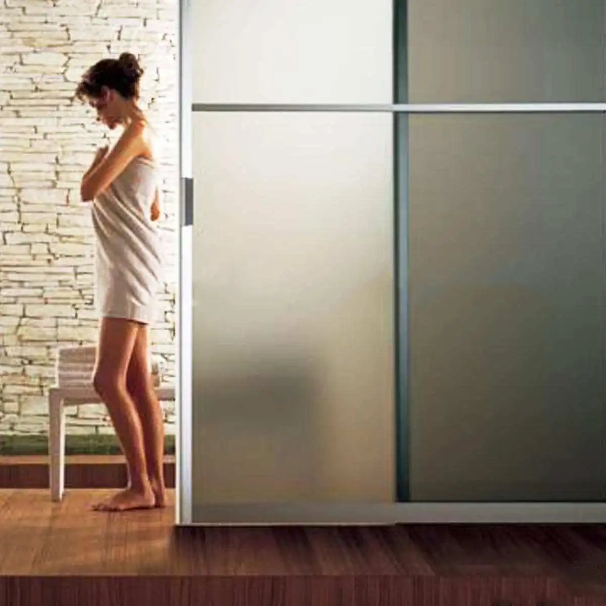 60x180cm Frosted Window Film One Way Mirror Silver Insulation Stickers UV Rejection Privacy Windom Tint Films Home Decoration