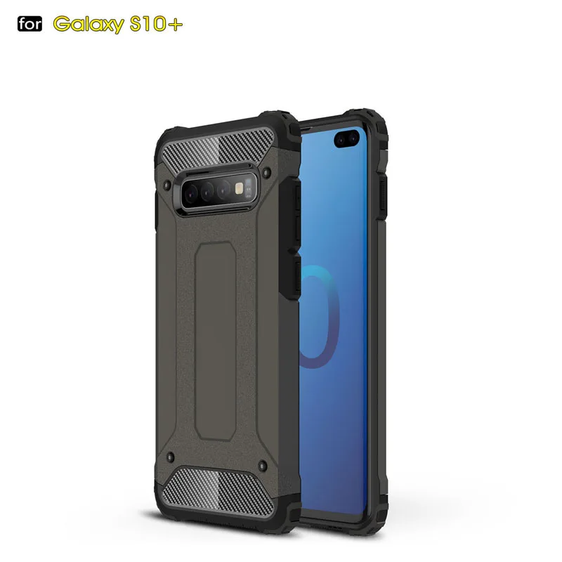 

For Case Samsung Galaxy S10 S10Plus S10E Hybrid Armor Robot Dual Layer Protector Case For Samsung M10 M20 Cover