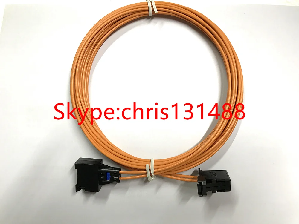 MOST Optical Fiber Cable Connectors Male To Female