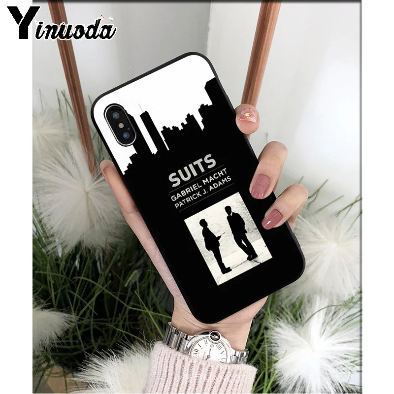Чехол Yinuoda из мягкого ТПУ для iPhone 6S 6plus 7 7plus 8 8Plus X Xs MAX 5|Бамперы| |