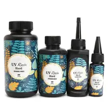 Alibaba Express 10/15/25/60/100/200g УФ Смола твердый клей Ультрафиолетовый прозрачный СВЕТОДИОДНЫЙ DIY Инструменты для Модные украшения Лидер продаж