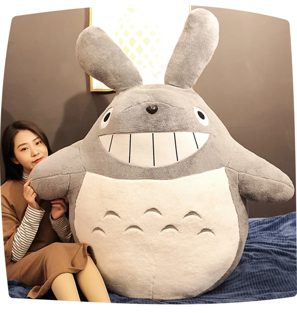 Pop Japan Anime Totoro Plush Toy Giant Cute Totoro Doll Pillow Sleeping  Pillow for Children Boys and Girls Gift 30inch 75cm