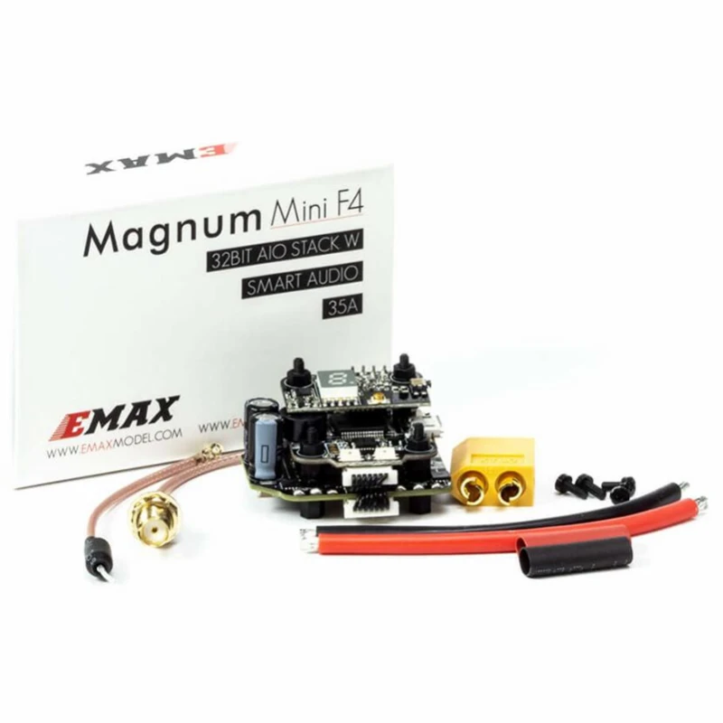 Оригинальный EMAX Mini Magnum 2 F4 35A Flytower 2-6S blheli _ 32 4 в 1 ESC Контроллер полета OSD VTX для